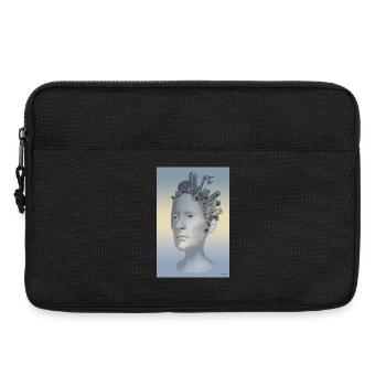 Technological urban bonding head - Laptop bag 13" - black - Front