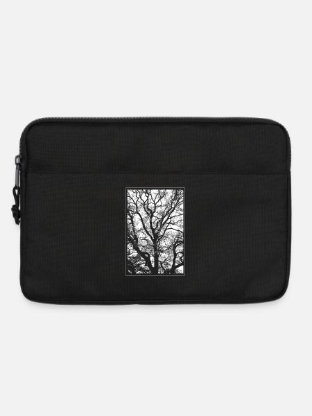 Baum - Laptoptasche 13" - Schwarz