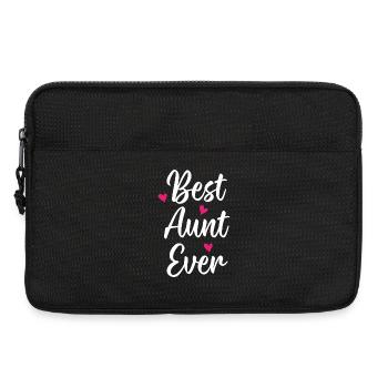 Beste Tante aller Zeiten - Laptoptasche 13" - Schwarz - Vorne