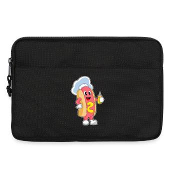 Cuisinière de hot-dog Cuisson de la moutarde - Sacoche pour ordinateur portable 13 pouces - noir - Devant