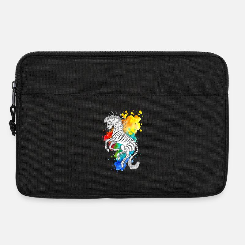 Stripes - Laptoptasche 13" - Schwarz