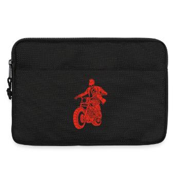 The Red Biker from Hell - Laptop bag 13" - black - Front