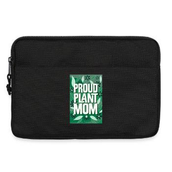 Proud Plant Mom - Laptop bag 13" - black - Front