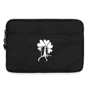Step out white - Laptop bag 13" - black - Front