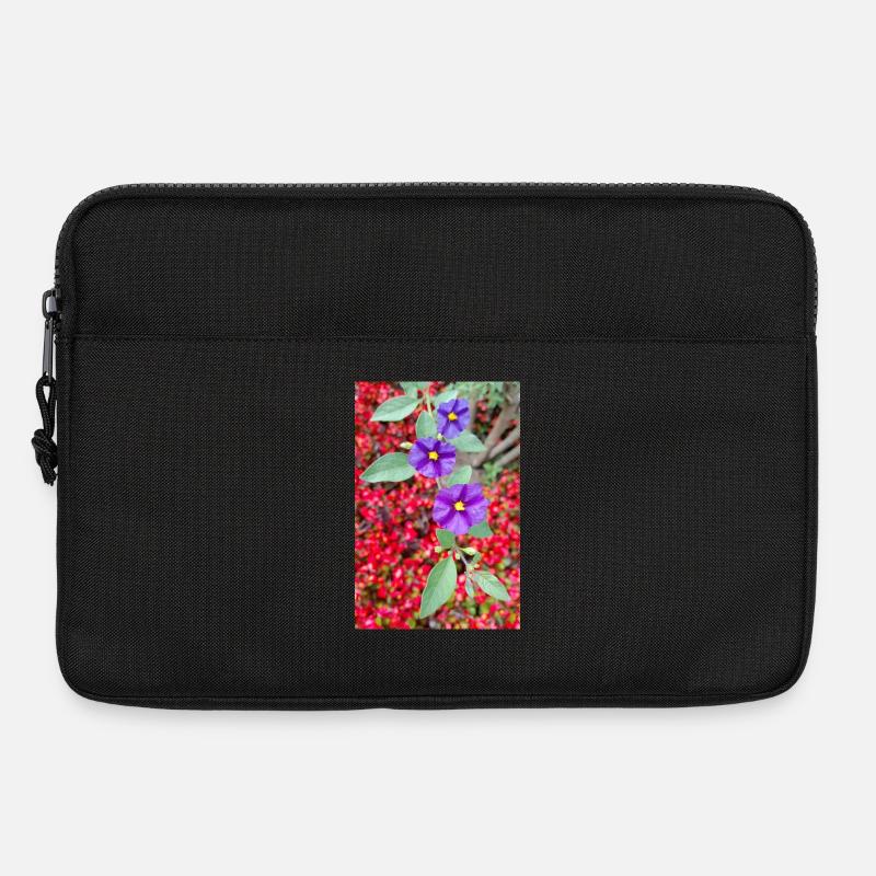 GENTIANS - Laptop bag 13" - black