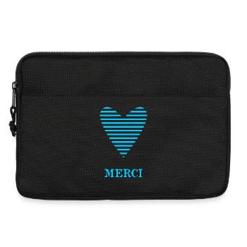 THANK YOU. MISTRESS. MASTER - Laptop bag 13" - black - Front