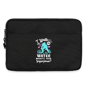 Eishockey Eishockeyspielerin - Laptoptasche 13" - Schwarz - Vorne