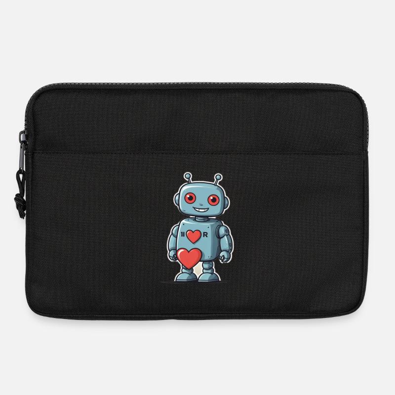 I Love Robots - Laptop bag 13" - black