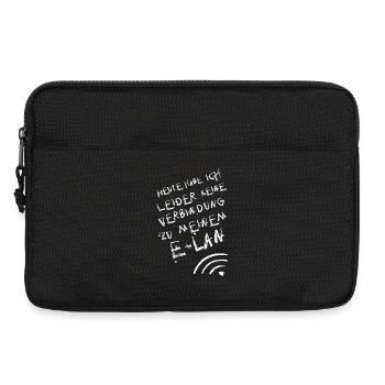 heute leider keine verbindung zu meinem e lan - Laptoptasche 13" - Schwarz - Vorne