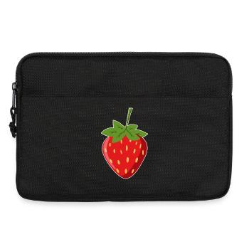 Fraise - Sacoche pour ordinateur portable 13 pouces - noir - Devant