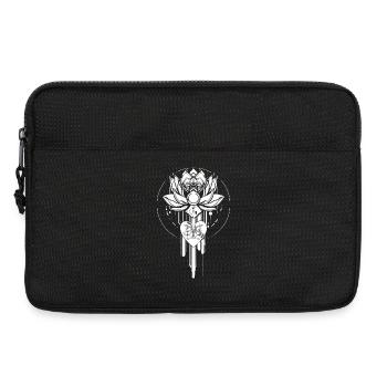 Cyberlotus Blanc - Sacoche pour ordinateur portable 13 pouces - noir - Devant