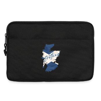 Flagge von Schottland, Schottischer Stolz - Laptoptasche 13" - Schwarz - Vorne