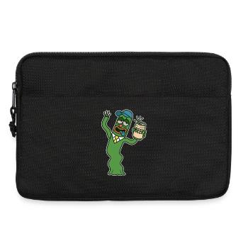 Wabbelwackelarmiger Bierdosenkamerad - Laptoptasche 13" - Schwarz - Vorne