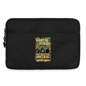 MB Trac - Laptoptasche 13" - Schwarz - Vorne