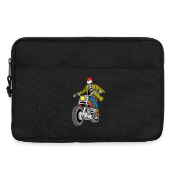Biker from Hell - Laptop bag 13" - black - Front