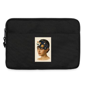 L’ de l’astronomie - Sacoche pour ordinateur portable 13 pouces - noir - Devant