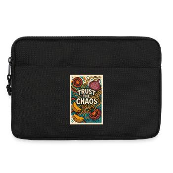 VERTRAUEN SIE DEM CHAOS - Laptoptasche 13" - Schwarz - Vorne