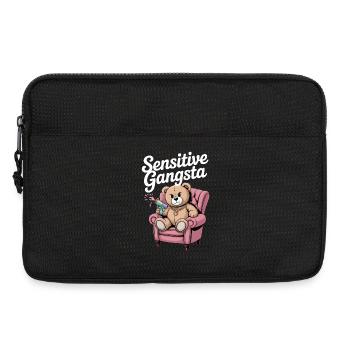 Sensitive Gangsta Édition Teddy - Sacoche pour ordinateur portable 13 pouces - noir - Devant