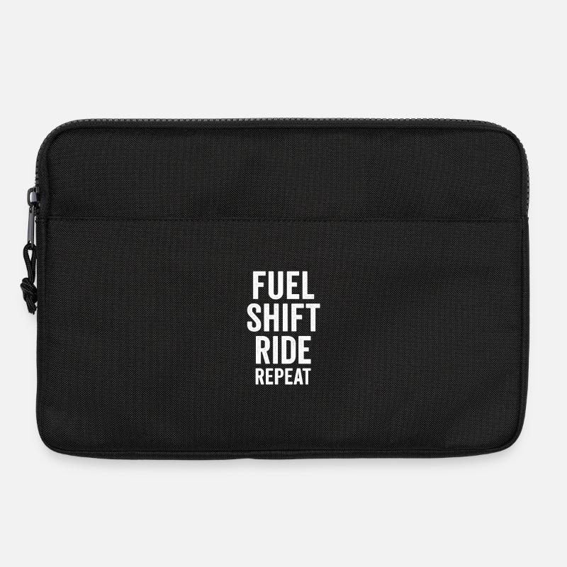 Energiekreislauf-Bewegung - Laptoptasche 13" - Schwarz