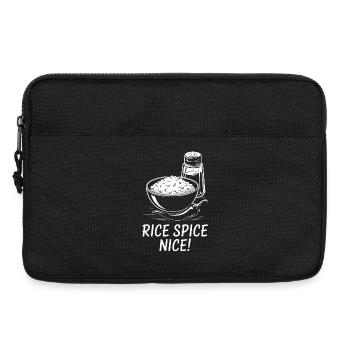 Fried Rice Spice Nice Hot Rice - Laptoptasche 13" - Schwarz - Vorne