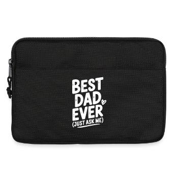 Bester Vater aller Zeiten (frag mich einfach) - Laptoptasche 13" - Schwarz - Vorne