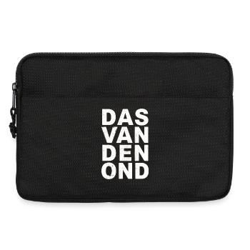 Das van den ond. Antwerpen Dialekt Hemden - Laptoptasche 13" - Schwarz - Vorne