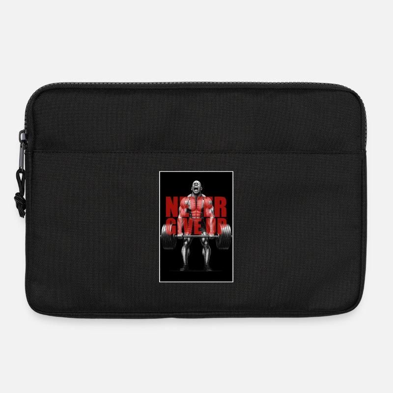 Never_Give_up_2 - Laptoptasche 13" - Schwarz