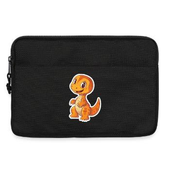 Dinosaur - Laptop bag 13" - black - Front