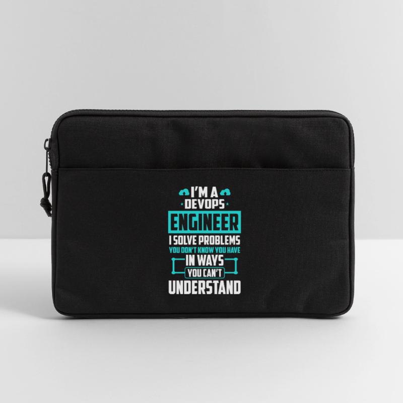 DevOps Engineer I Solve Problems You Cant Laptop bag 13"