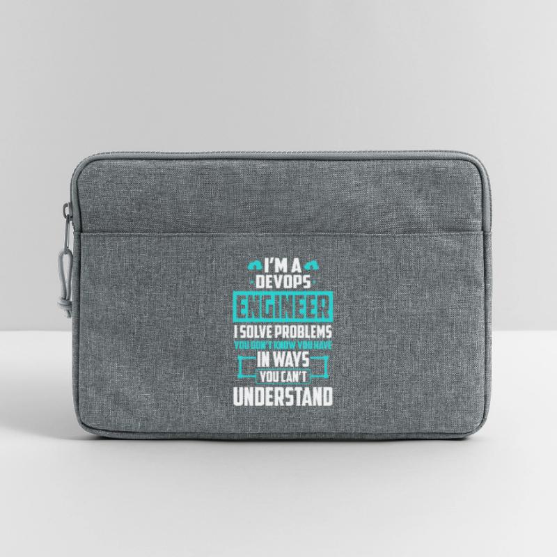 DevOps Engineer I Solve Problems You Cant Laptop bag 13"