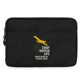 Cadeau de pilote d’agriculture de l’aviation rurale - Sacoche pour ordinateur portable 13 pouces - noir - Devant