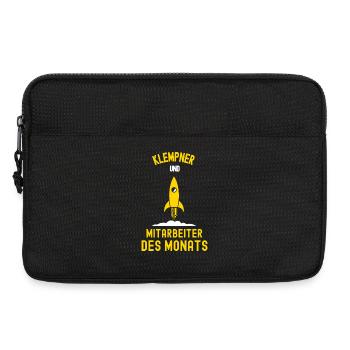 Klempner Mitarbeiter des Monats Klempnerei Kollege - Laptoptasche 13" - Schwarz - Vorne