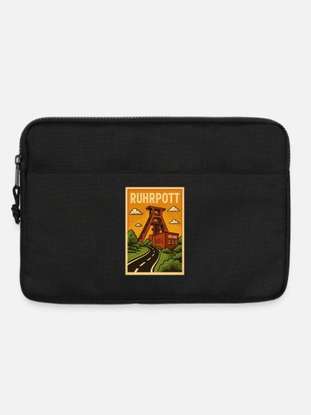 Ruhrpott - Laptoptasche 13" - Schwarz