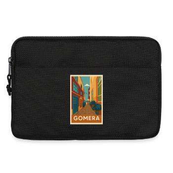 Gomera Insel Street Poster - Laptoptasche 13" - Schwarz - Vorne