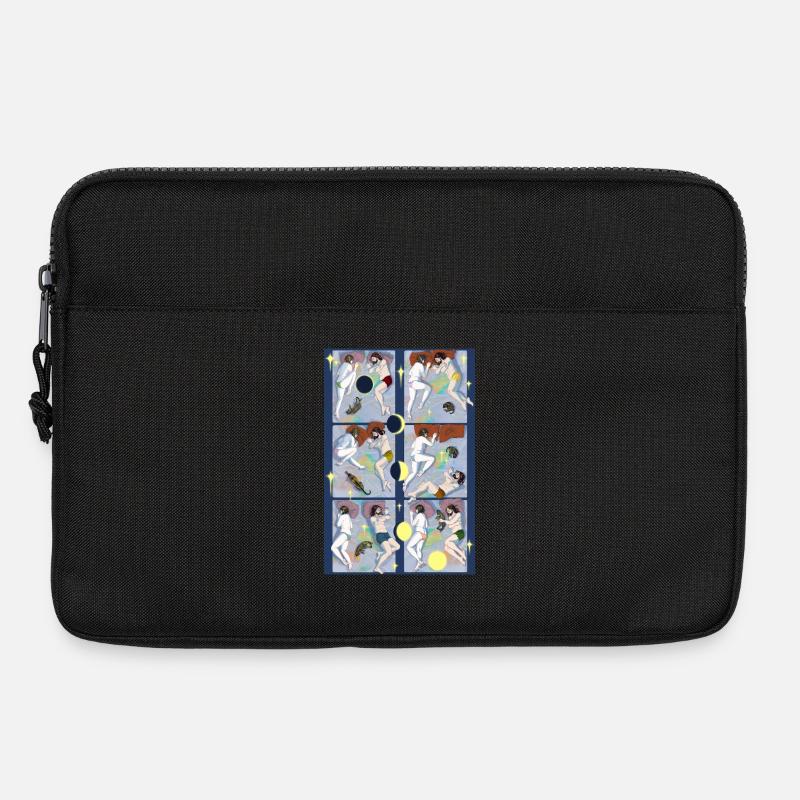 Night Night Tiger - Laptop bag 13" - black