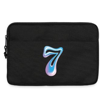 Drôle Groupe 7 67 Meme Halloween Costume - Sacoche pour ordinateur portable 13 pouces - noir - Devant