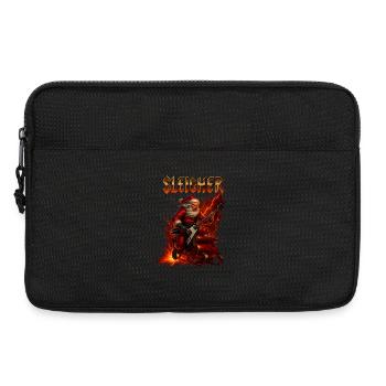 Heavy Metal Santa Sleigher - Sacoche pour ordinateur portable 13 pouces - noir - Devant