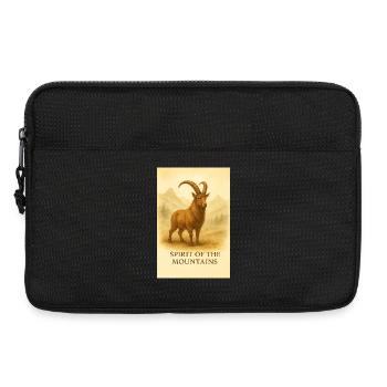 Geest van de Bergen - Sacoche pour ordinateur portable 13 pouces - noir - Devant