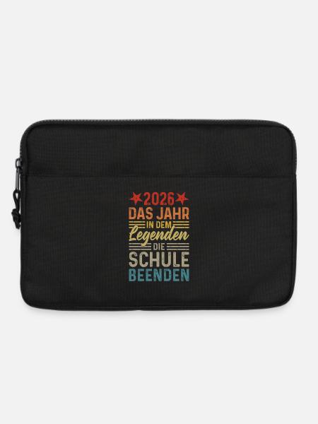 2026 Das Jahr in dem Legenden die Schule beenden - Laptoptasche 13" - Schwarz