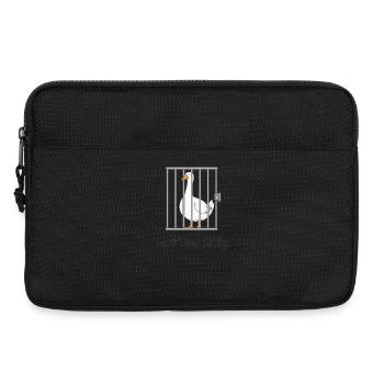 Goose – Trop bête - Sacoche pour ordinateur portable 13 pouces - noir - Devant