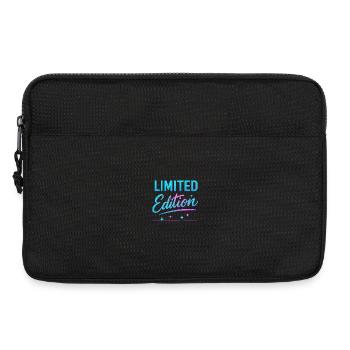 Limitierte Edition Neon Glanz - Laptoptasche 13" - Schwarz - Vorne