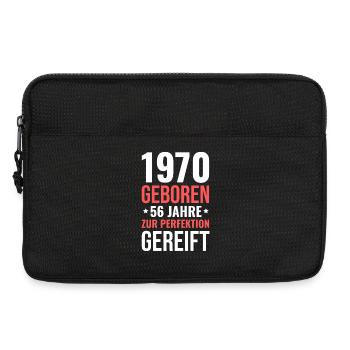 1970 geboren zur Perfektion gereift Geburtstag - Laptoptasche 13" - Schwarz - Vorne