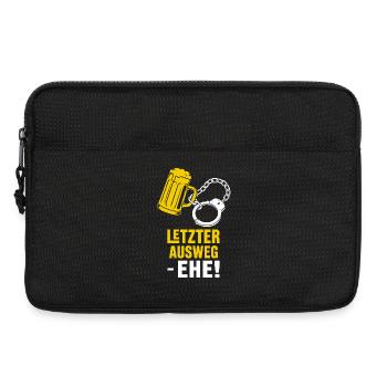 Last Resort Marriage Meme - Laptop bag 13" - black - Front