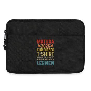 Maturité 2026 - Sacoche pour ordinateur portable 13 pouces - noir - Devant