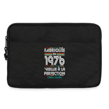 1976 – Made – Aged to perfection - Laptop bag 13" - black - Front