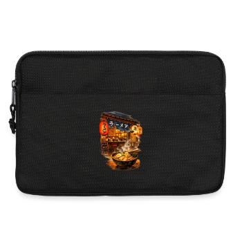 Ramen Is Life - Laptop bag 13" - black - Front