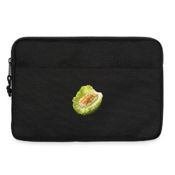 Wrap à sushi à la laitue - Sacoche pour ordinateur portable 13 pouces - noir - Devant