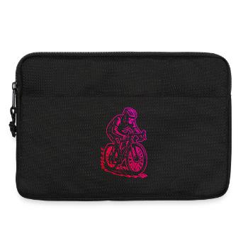 Tolles Rennrad Geschenk für Rennrad - Laptoptasche 13" - Schwarz - Vorne