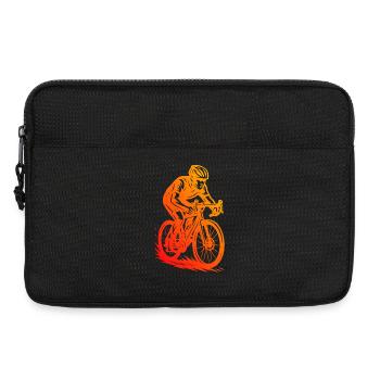 Œuvres modernes de vélo de route - Sacoche pour ordinateur portable 13 pouces - noir - Devant
