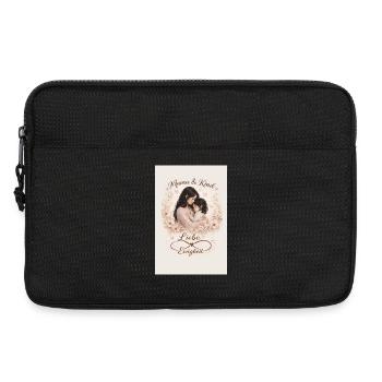 Ewige Liebe Mutter und Kind  - Laptoptasche 13" - Schwarz - Vorne